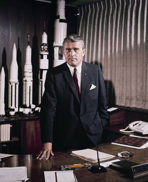 Wernher von Braun in den USA